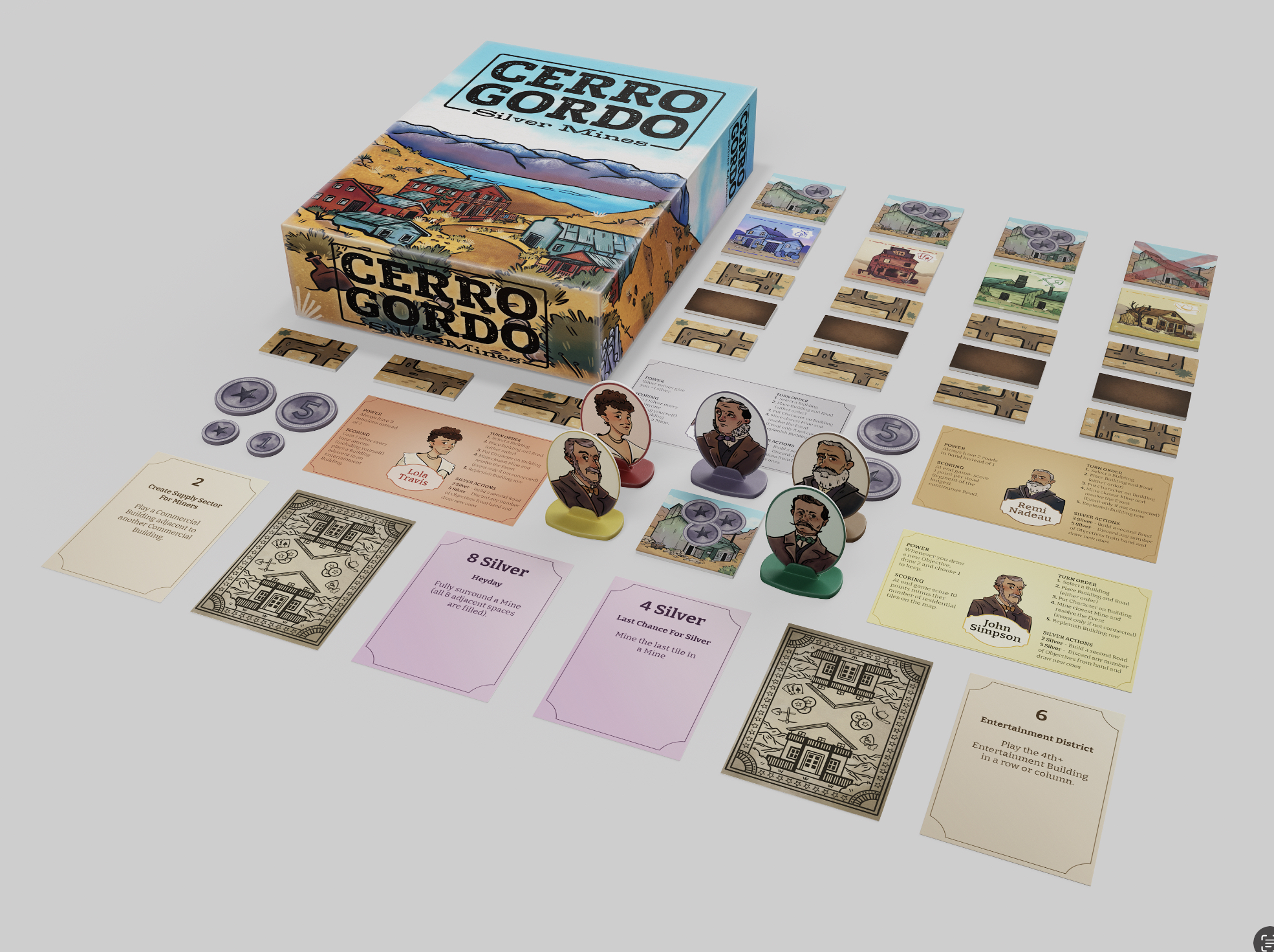 Cerro Gordo Board Game